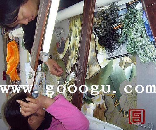 刺繡隔斷 蘇州刺繡隔斷 雙面繡隔斷