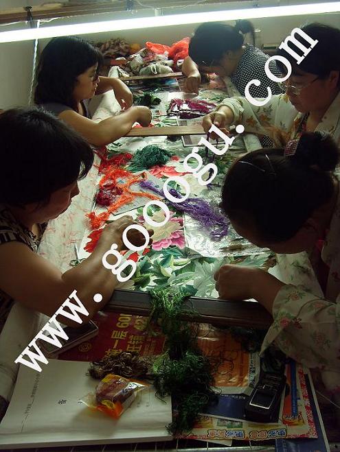 繡娘， 刺繡工藝師 ，蘇州繡娘，繡莊