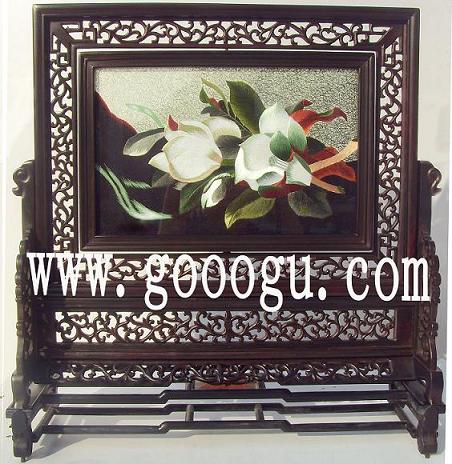 花卉蘇繡題材欣賞，手工刺繡精品欣賞，雙面繡精品圖案