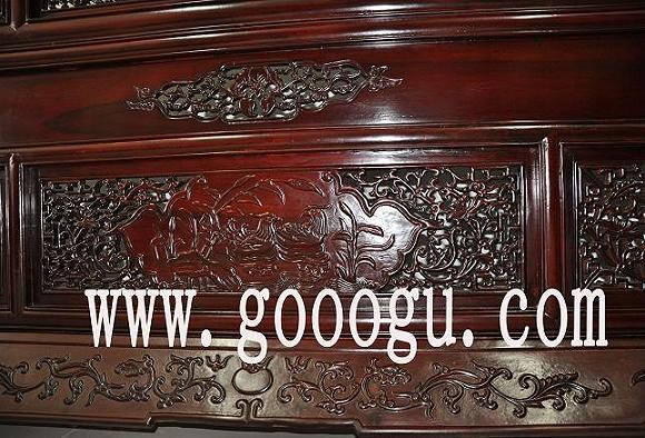 刺繡框架局部圖，雙面繡屏風(fēng)，蘇州刺繡屏風(fēng)圖