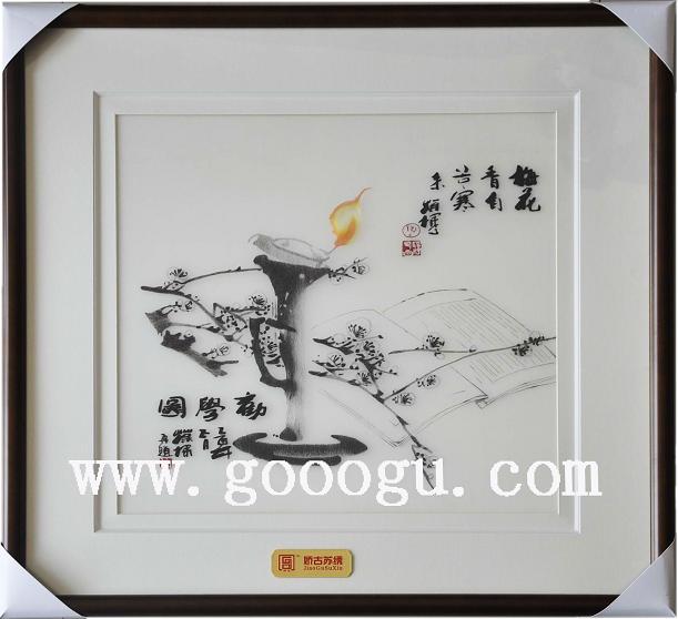 刺繡精品裝飾畫，室內(nèi)裝修畫，值的收藏的裝飾畫