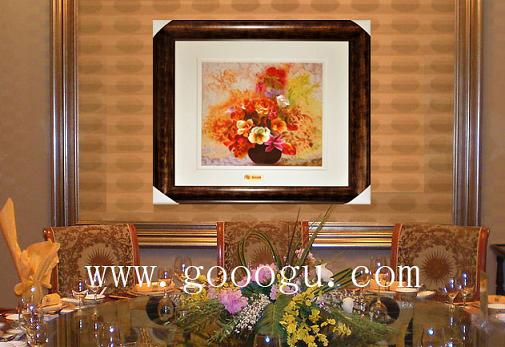 刺繡壁畫室內(nèi)裝飾效果，蘇繡效果圖，高檔壁畫