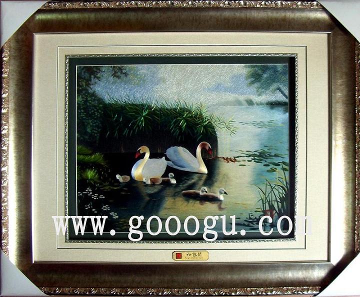 蘇繡精品，高檔蘇州刺繡，刺繡收藏品